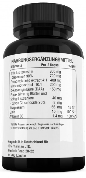 Anabol Ampixx Extrem, 60 vegetarische Kapseln zum Muskelaufbau