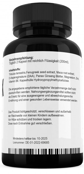 Anabol Ampixx Extrem, 60 vegetarische Kapseln zum Muskelaufbau