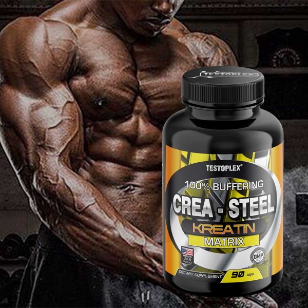 Testoplex Crea steel das stärkste Kreatin der Welt