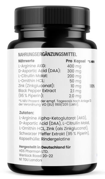 HDS PHARMAN T-STEROL 1000| T-BOOSTER FOR MAN