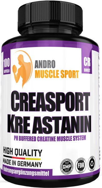 Creasport Kre Astanin Ph Buffered Creatin Muscle System von Andro Muscle Sport