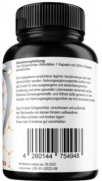 ARGI MAX 30 Kapseln stärkste Arginin Kapsel