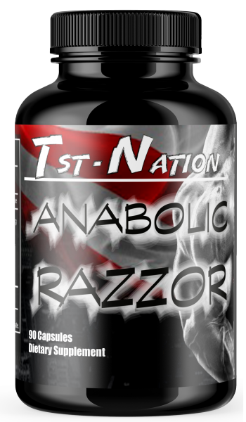 Anabolic Razzor, Muskelaufbau, Energie, Potenzmittel