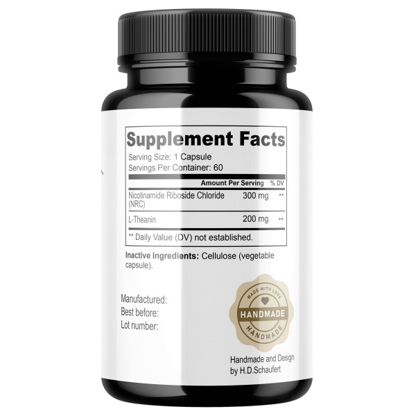 NAD + FORTE - Nicotinamide Riboside Chloride mit L-Theanin