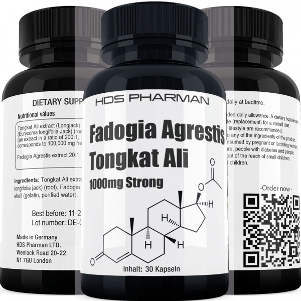 Tongkat Ali Long Jack + Fadogia Agrestis