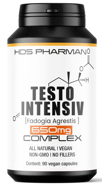 Lions King - Testo Intensiv - 60 Vegane Kapseln