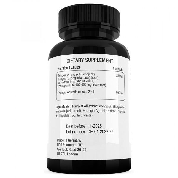 Tongkat Ali Long Jack + Fadogia Agrestis 1000mg