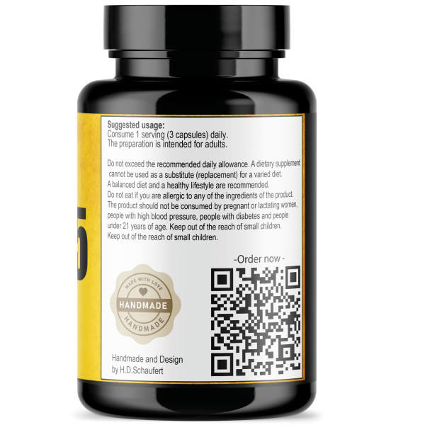 Jack 5 Muskelaufbau und Testo Booster Kapsel: Maximale Leistung mit Potenten Vegane Bio Rohstoffen