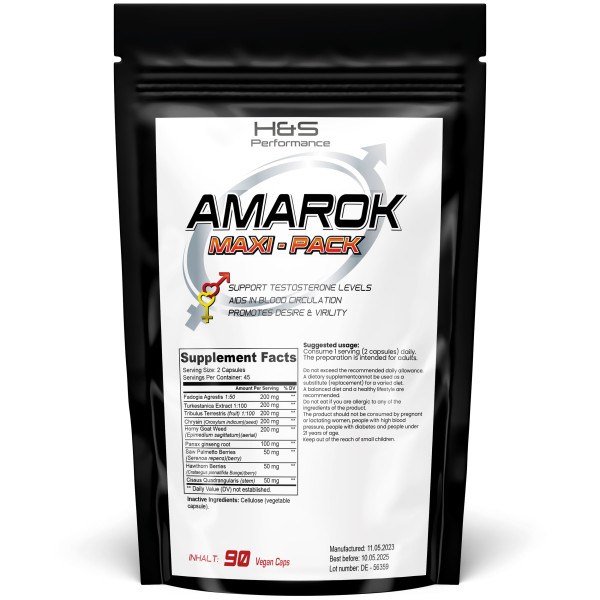 Amarok Maxi Pack - Potenz pillen fuer den Man