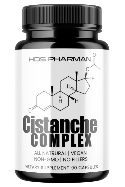 Cistanche - Komplex Kapseln 500 mg Extrakt Clean Natural High Potency 10 x Stronger