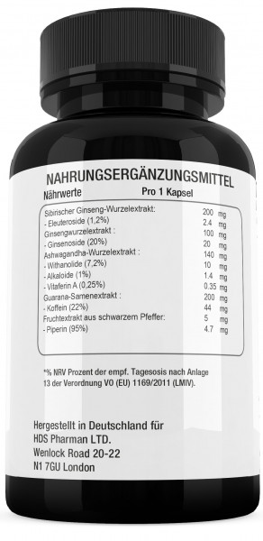 Testosteron Support, 60 Vegetarische Kapseln