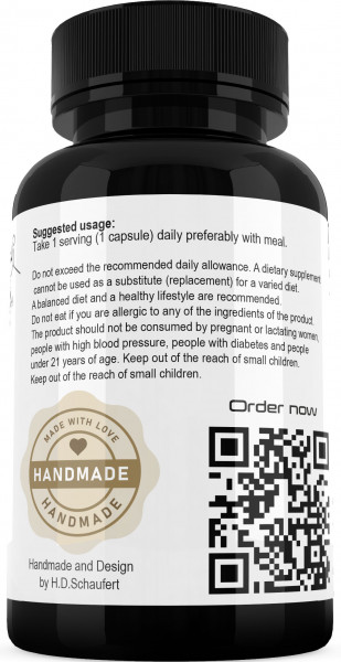 Bacopa Monnieri - 50% Bacoside - 90 Vegane Kapseln - 90 Tage