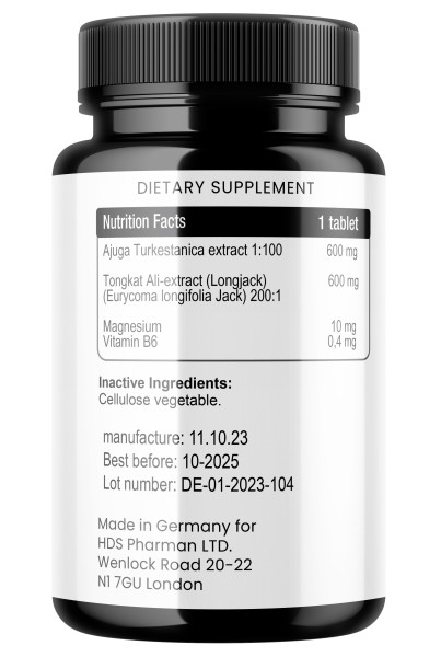 Tongkat Ali - Turkesteron Bio Vegan tablets