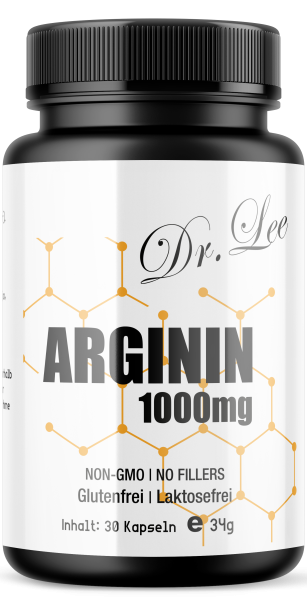 Dr. Lee Arginin Kapseln Hand Made ohne Filler ohne Chemie