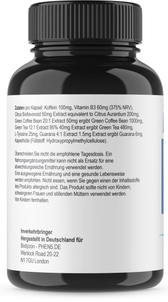 Phen 5 ist das beste Nahrungsergänzungsmittel zur Gewichtsabnahme und Appetitzügler