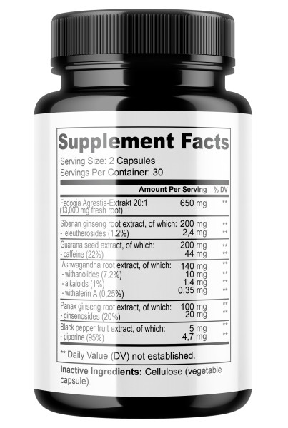 Muscle Gain Complex - 60 Vegane Kapseln