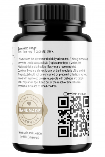 Fadogia Agrestis Complex Capsules 600mg High Potency 20:1 Natural Supplement