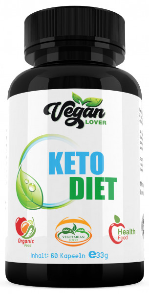 Vegan Lover, Keto Diet 60 Kapseln