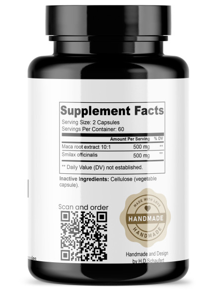 Meta Anabol, Maca + Smilax officinalis