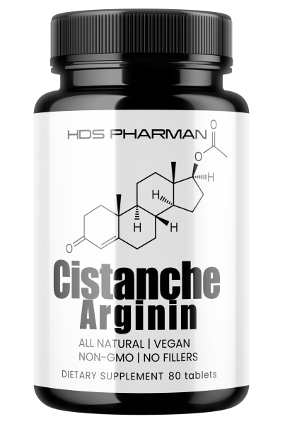 Cistanche Tubulosa + Arginin - 80 vegane Tabletten