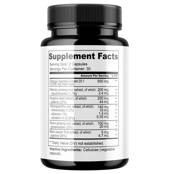 Tongkat Ali + Fadogia Agrestis Complex Testosterone Boost