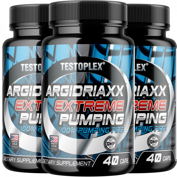 3 x ARGIDRIAXX EXTREME PUMPING