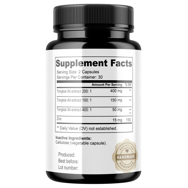 Tongkat Ali + Fadogia Agrestis Complex Testosterone Boost