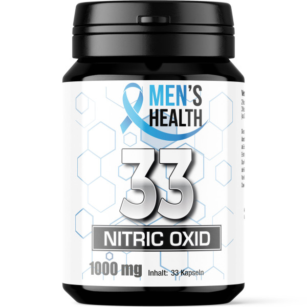 MEN’S HEALTH 33 – Nitric Oxide Formel mit Zink & Selen