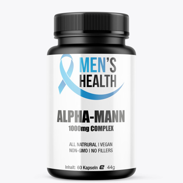 Alpha - Mann 60 Potente Vegane Kapseln