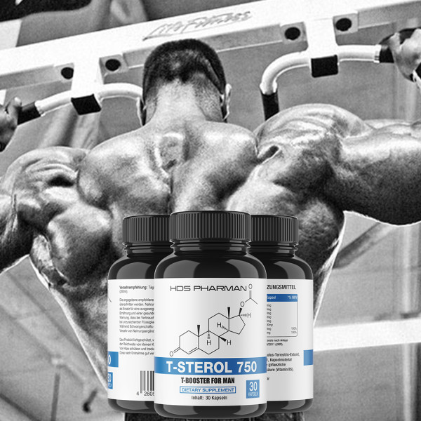 T-Sterol 750 – Natürliches Nahrungsergänzungsmittel für die Männergesundheit