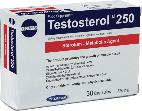 Megabol Testosterol 250 30 Kapseln