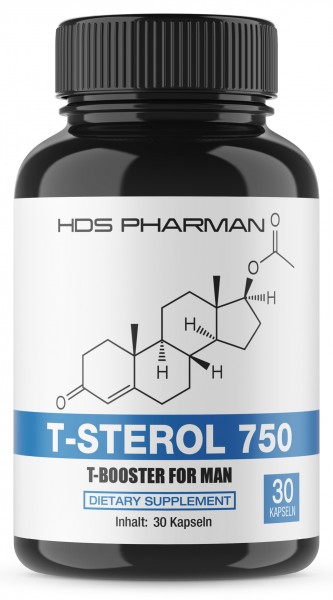 T-Sterol 750 – Natürliches Nahrungsergänzungsmittel für die Männergesundheit