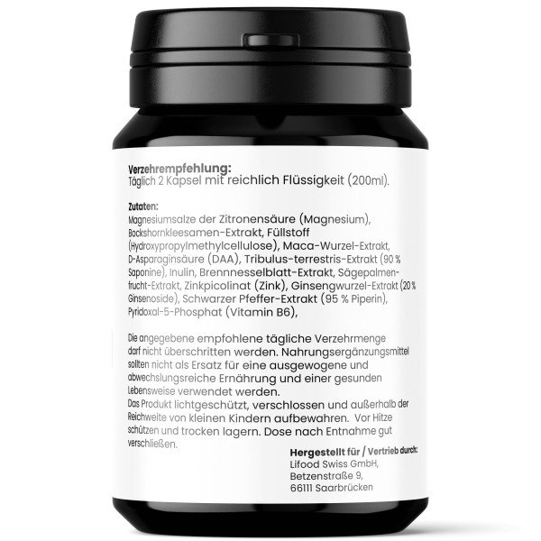 Alpha Mann Energie & Balance & Testosterone