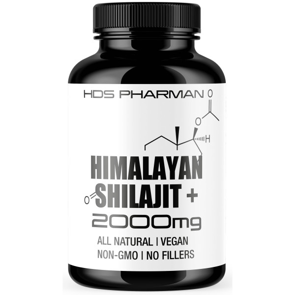Shilajit Sport | 2000mg Tagesdosis | Ashwagandha | Vegan + Laborgeprüft